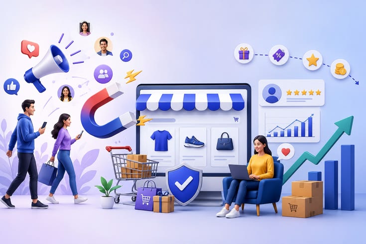 E-commerce website create